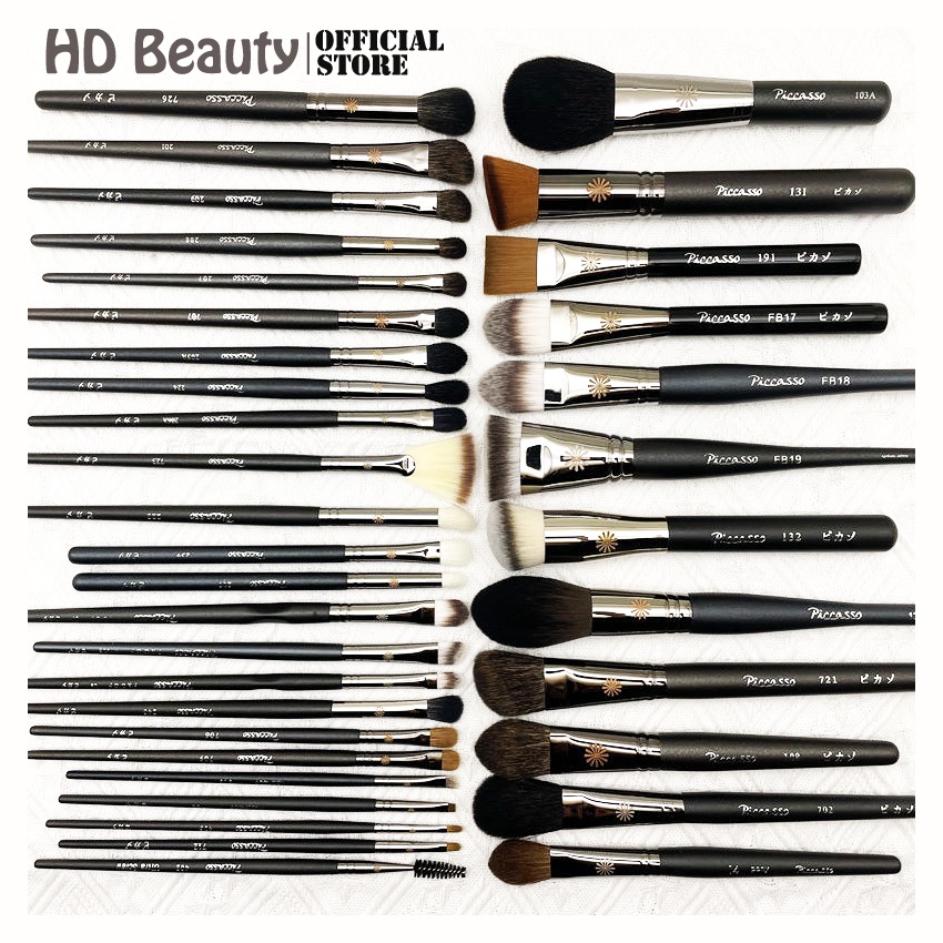 Picasso Squirrel Makeup Brushes Set Eye Shadow Foundation Powder