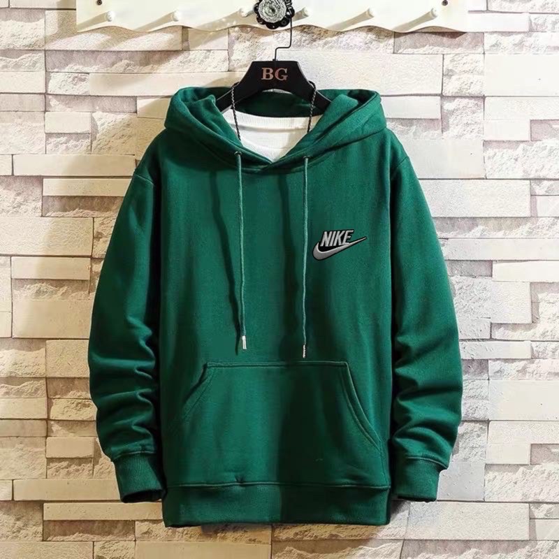 Plain Nike Unisex jacket hood no zipper Shopee Philippines