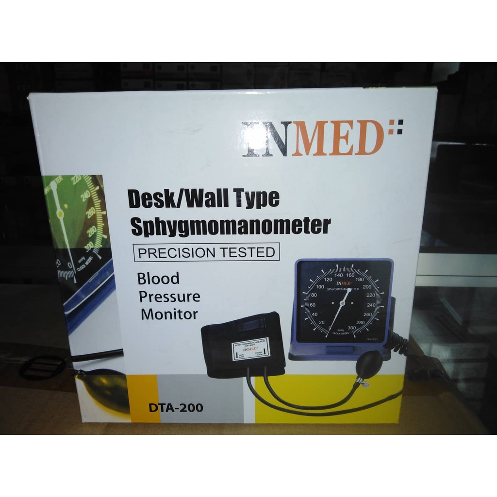 INMED Aneroid Sphygmomanometer bp apparatus Inmed Desk or Wall type BP