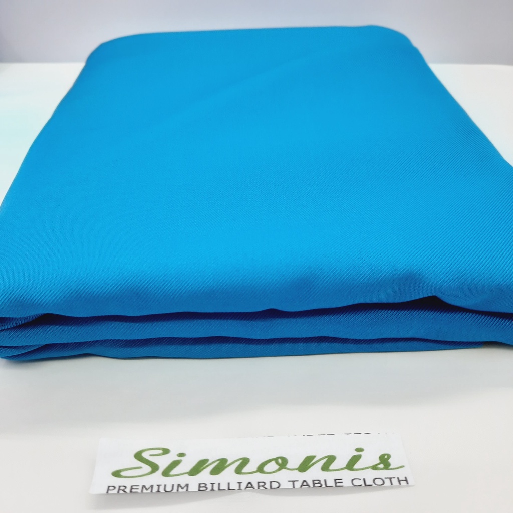 * Light Blue US Simonis Cloth Felt Billiard Table Cloth ( tapete ng