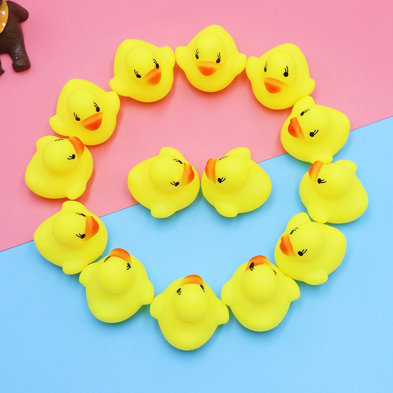 Baby Kids Rubber Ducks Bath Toys Bathe Room Water Fun Game Playing