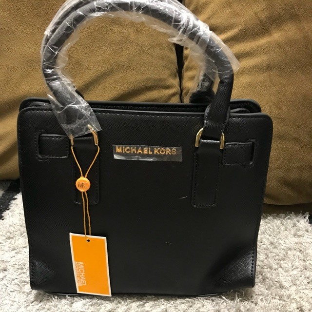 Mk black cheap sling bag