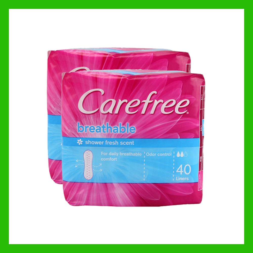 Carefree® Breathable Panty Liners