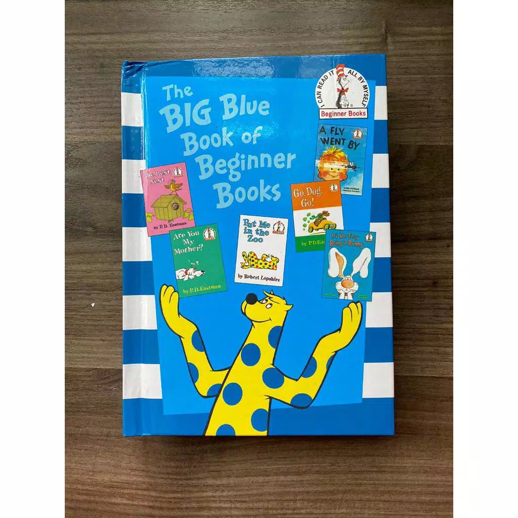 Bigbook Of Big Blue Book Beginner By Dr Seuss | Shopee Philippines