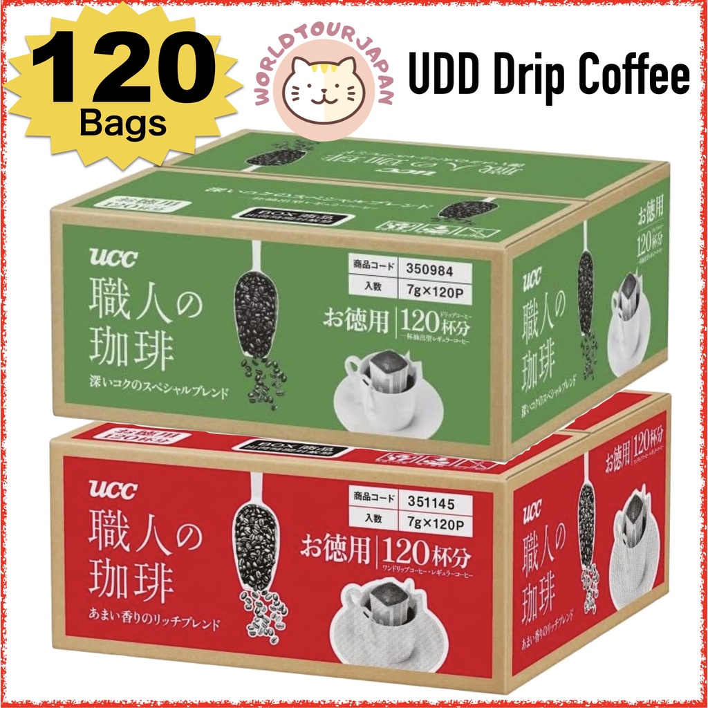 UCC Craftsman's Coffee Drip Bag / Deep Rich Special Blend / 120 Bags