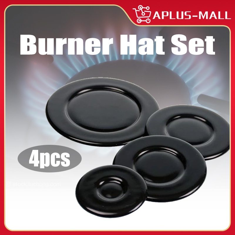 4pcs/set Universal Burner Cap Gas Flame Cap Gas Hob Cap Gas Burner