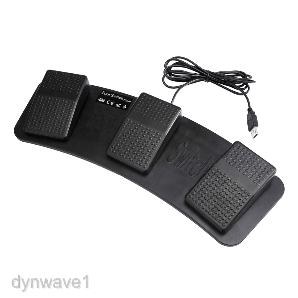 USB Foot Pedal Control Switch Game Keyboard Mouse for PC Laptop | Shopee  Philippines