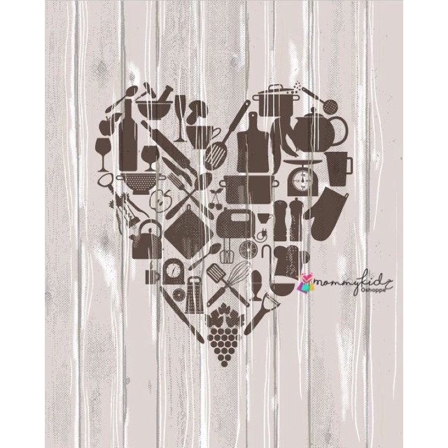 Retro Kitchen Wall Decor A4 Size Laminated Batch 1 | Shopee Philippines