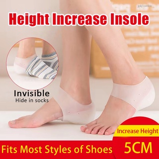 2 Pairs Of Heel Lift Inserts Height Boost Insole Invisible Boost Insole  Silicone 3 Layer Heel Support Height Adjustable Shoe Pads Foot Pads For  Shoes