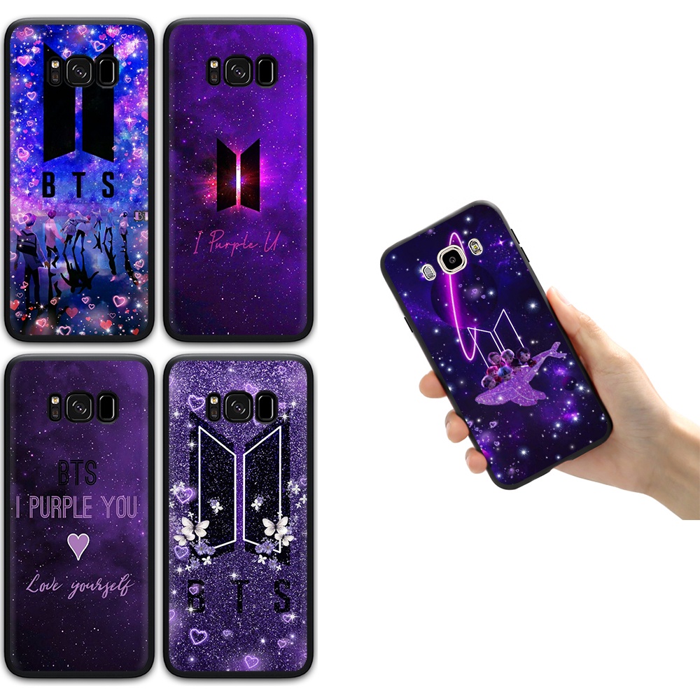 Purple samsung phone bts hot sale