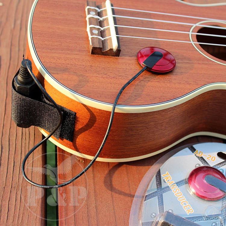 Acoustic Guitar Pickup Piezo Vibration Violin Mandolin Banjo Ukulele Pickup Adeline AD20