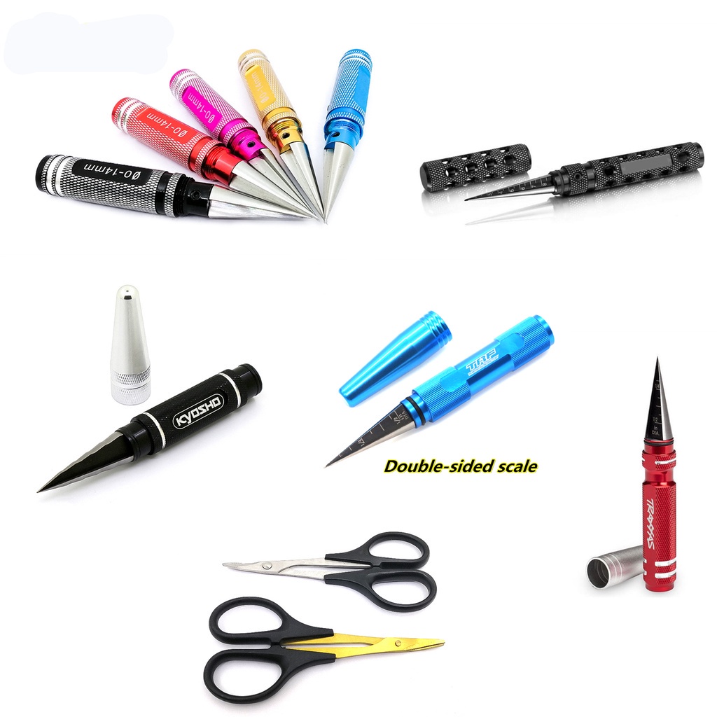 RC Car Steel Car Shell Hole Opener Titanium-plated Hard Reamer Drill ...