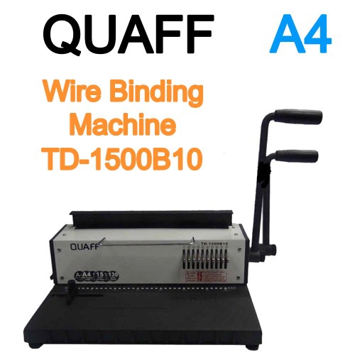 QUAFF Wire Binding Machine A4 Size Shopee Philippines
