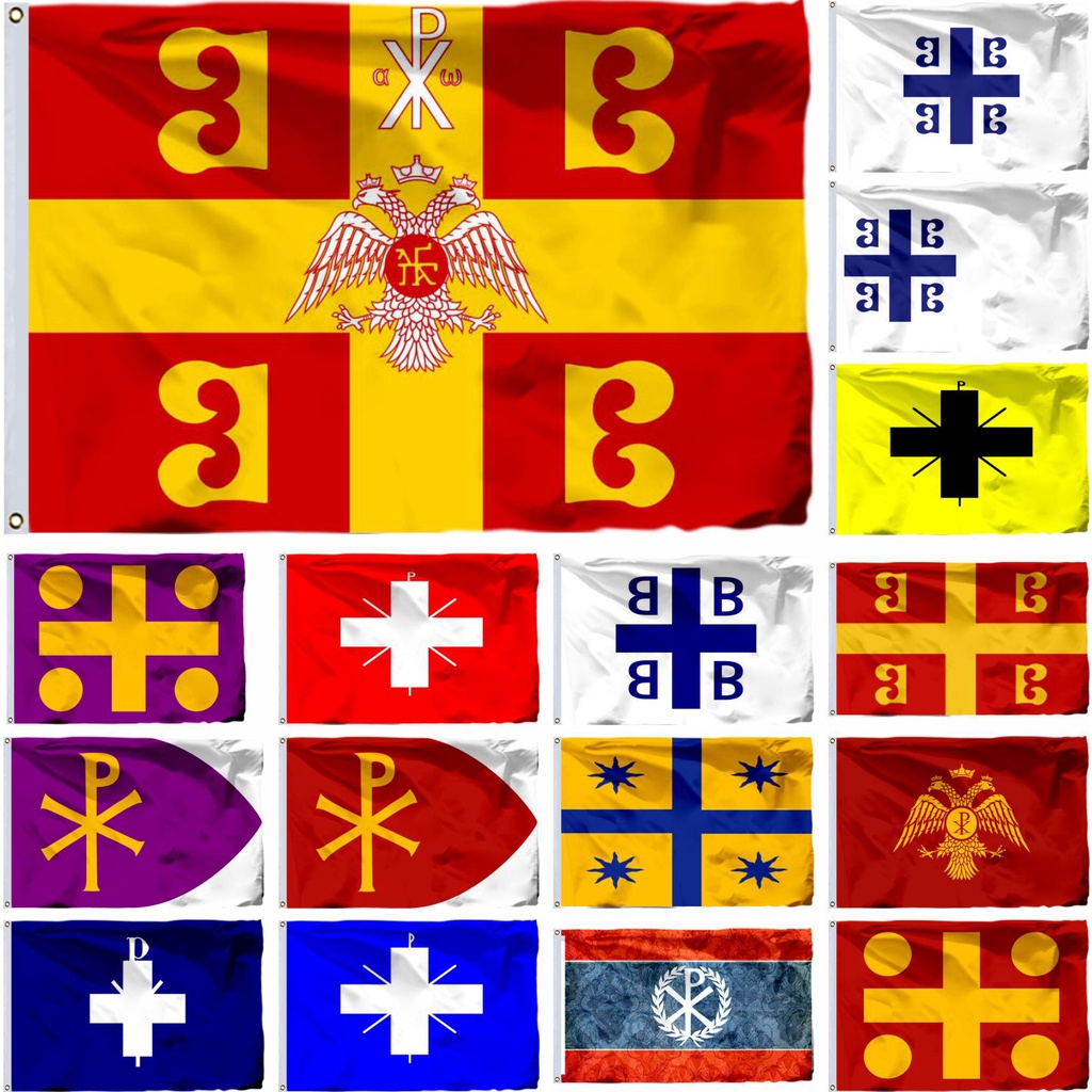 Byzantine Empire Konstantinos XI Palaiologos Flag 90X150CM 3X5FT ...