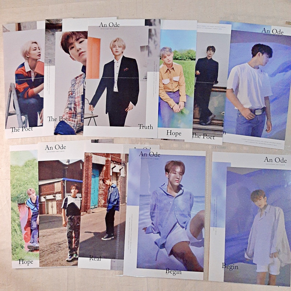 Seventeen - AN ODE Mini Folding Poster | Shopee Philippines