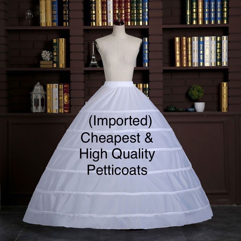 Wedding Petticoat Hoop Crinoline Bridal Wedding Underskirt #10