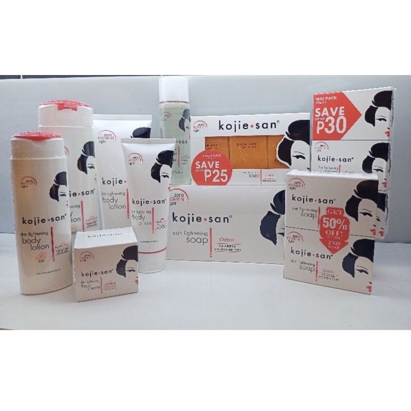 Kojie San soap products. | Shopee Philippines