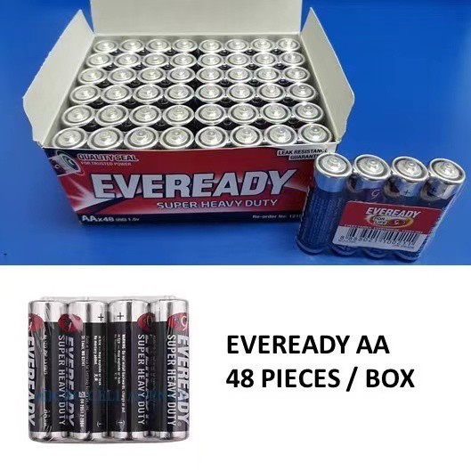 Hs 10 Packs Eveready Super Heavy Duty Battery Aa Aaa Shopee Philippines 9020