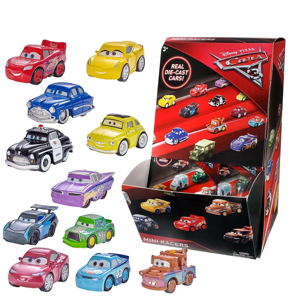 MINI RACERS Cars Model Car Choose Original Copyright 1 Disney Size 1.5 ...