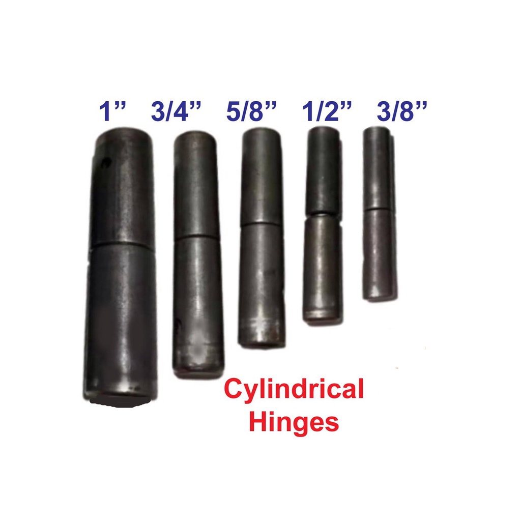 Cylindrical Hinges (Greased) Hinge 3/8" (11mm) 1/2"(12mm) 5/8" (16mm) 3