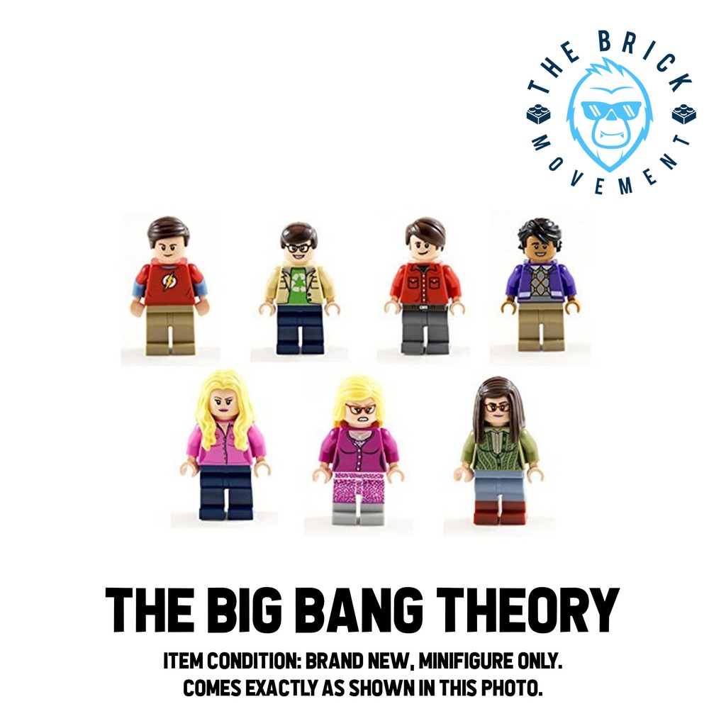 Big bang theory discount minifigures