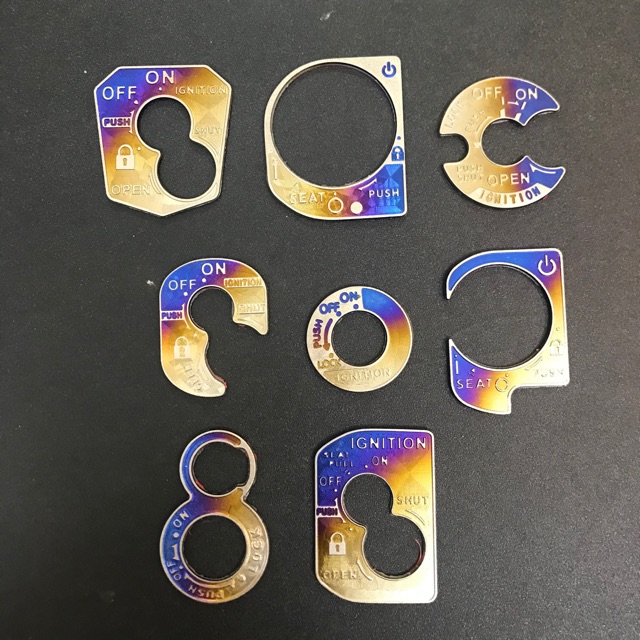 Stickers Titanium Buckles Of Cars | Shopee Philippines