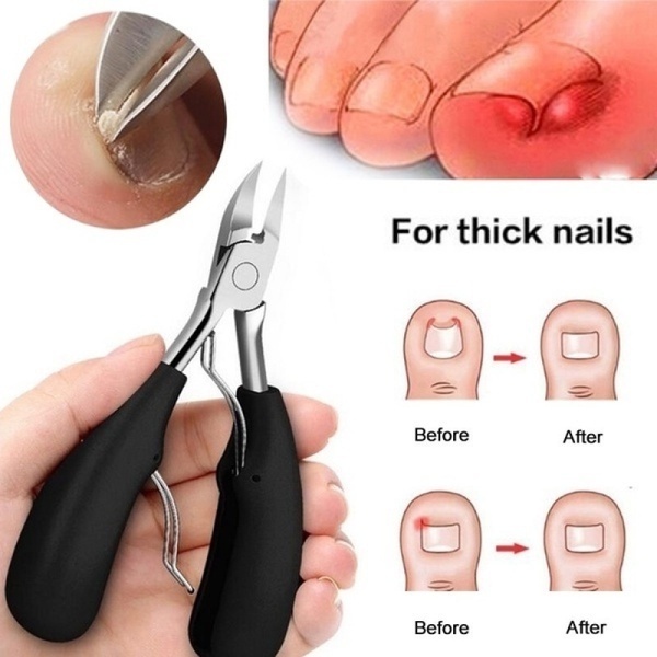 Professional Thick & Ingrown Toe Nail Clippers for Men & Women Pedicure ...