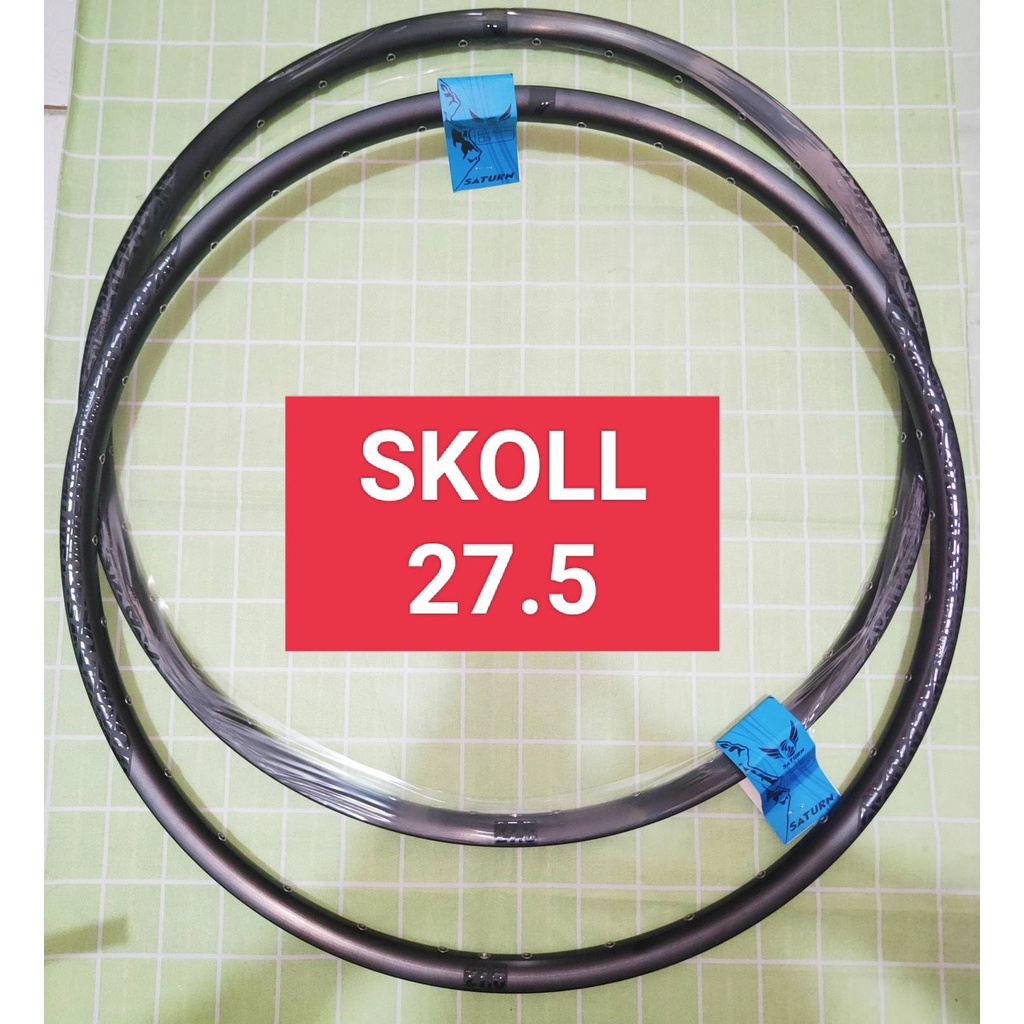 SATURN Bicycle MTB Rim with Eyelet Bike Double Wall Rim Alloy Size 26