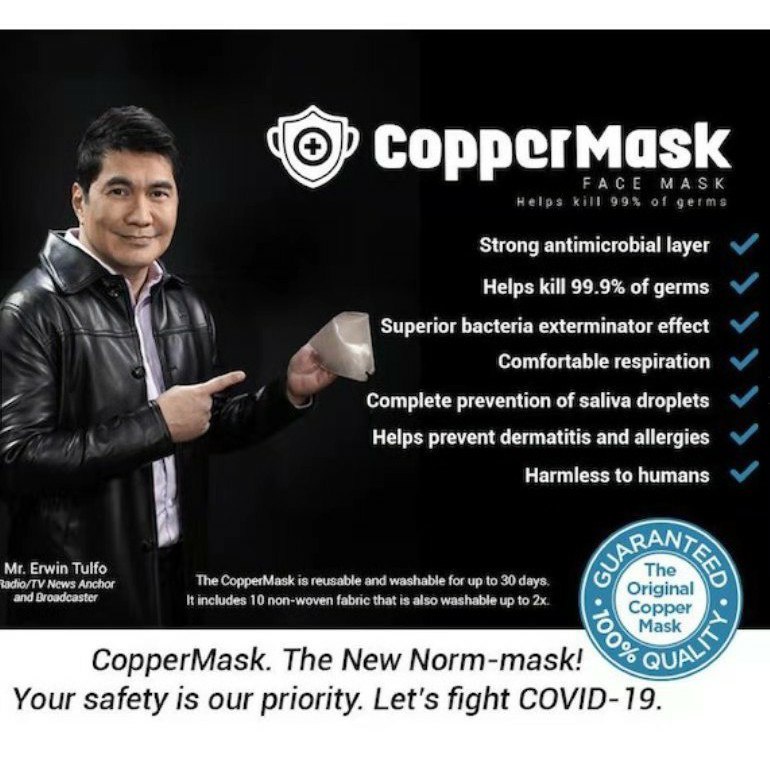 Shop copper mask for Sale on Shopee Philippines