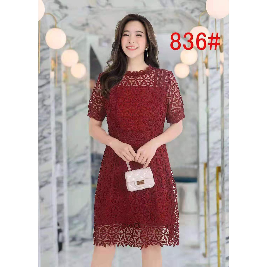 Lace dress shopee hotsell