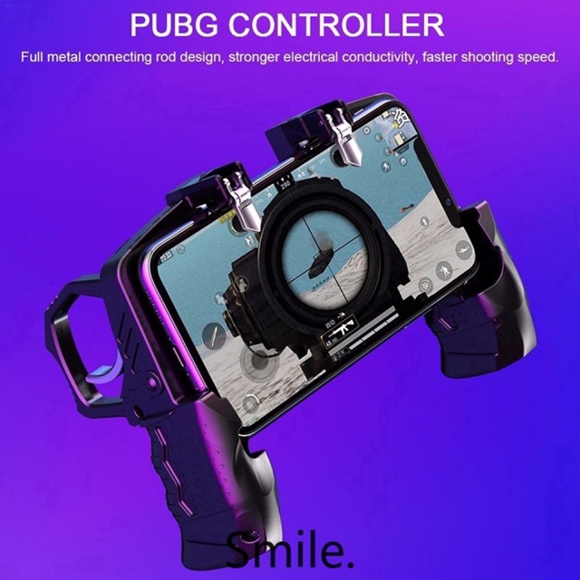 K21 Pubg Mobile Joystick Gamepad Recovery L1 R1 Trigger Game Shooter ...