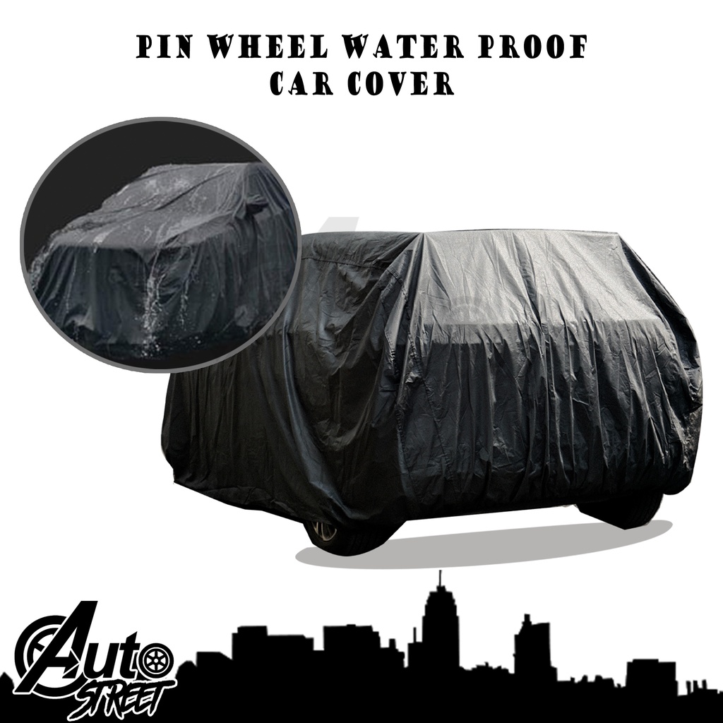 Pin Wheel Waterproof Car Cover for Honda City Large Size (sedan