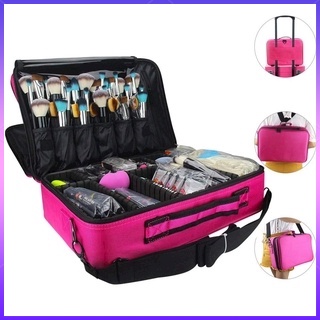 【COD】Portable Makeup Bag Multifunctional Travel Storage ins Large Capacity  High Beauty Makeup Bag