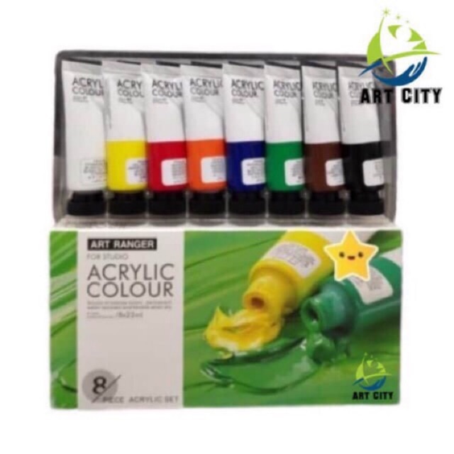 Art Ranger Regular Acrylic Paint Set | Shopee Philippines