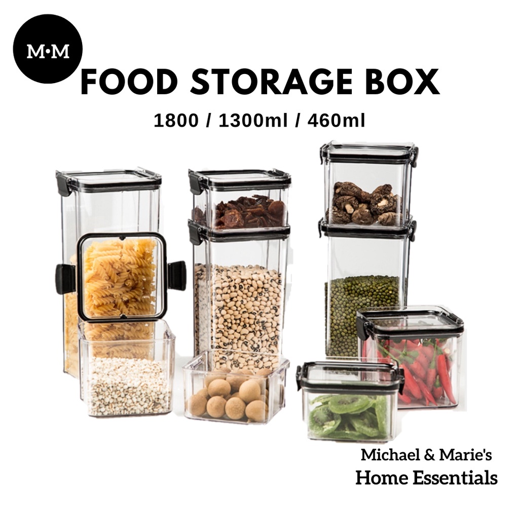 M&M Food Storage Container Box Spice Condiment / Seasoning Container ...