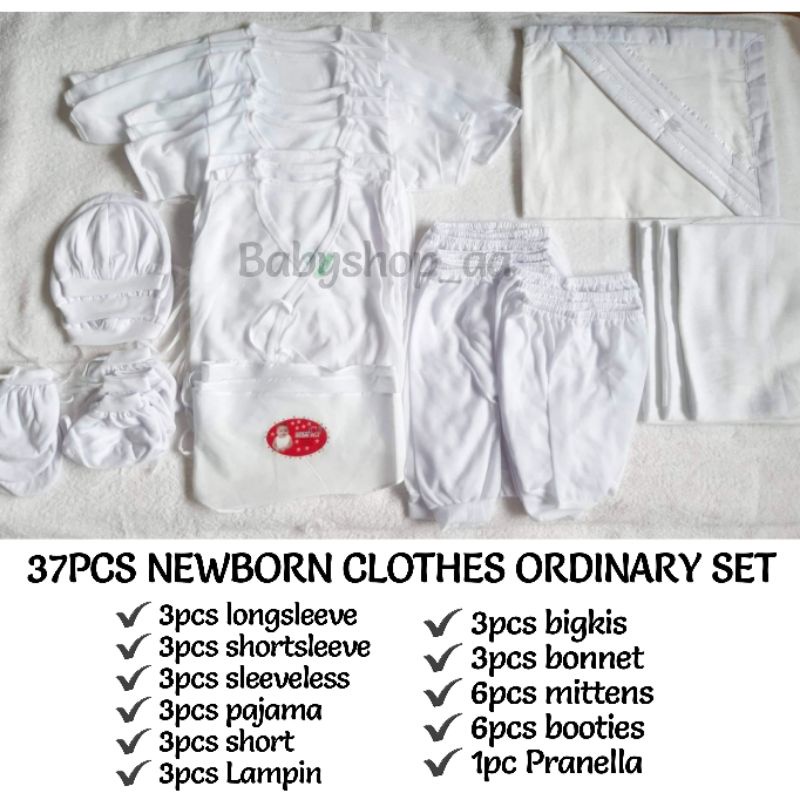 COD Pcs Newborn Baby Bundle Clothes Set Baru Baruan Ordinary Shopee Philippines