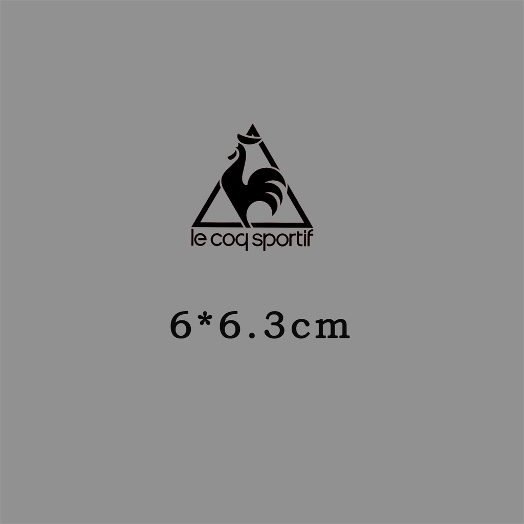 Le Coq Sportif Decal DIY clothes Decorations Stickers LACOSTE Logo Shopee Philippines