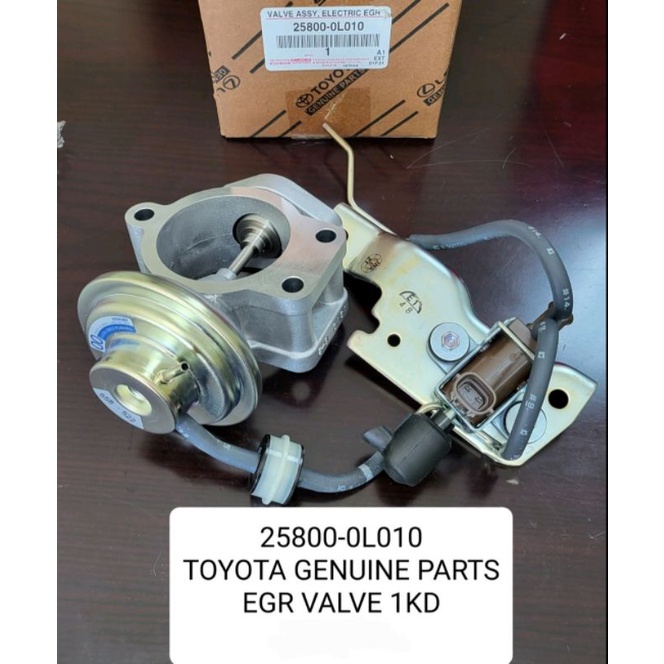 EGR Valve Toyota 1KD Hilux, Fortuner Genuine Toyota (258000L010