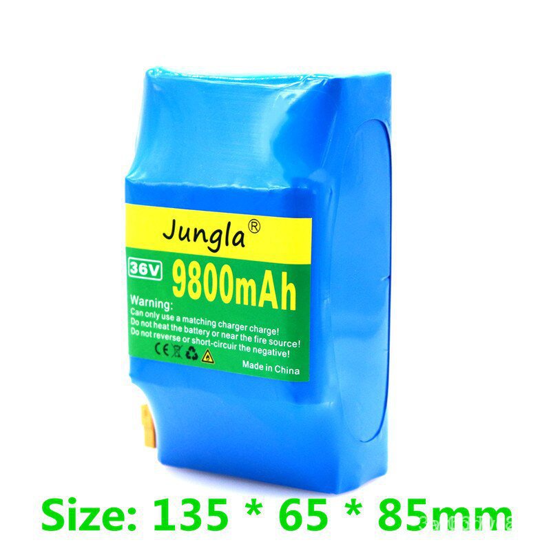 1pcs 10s2p 36V Li ion rechargeable battery 9800 MAH 9.8Ah single cycle ...