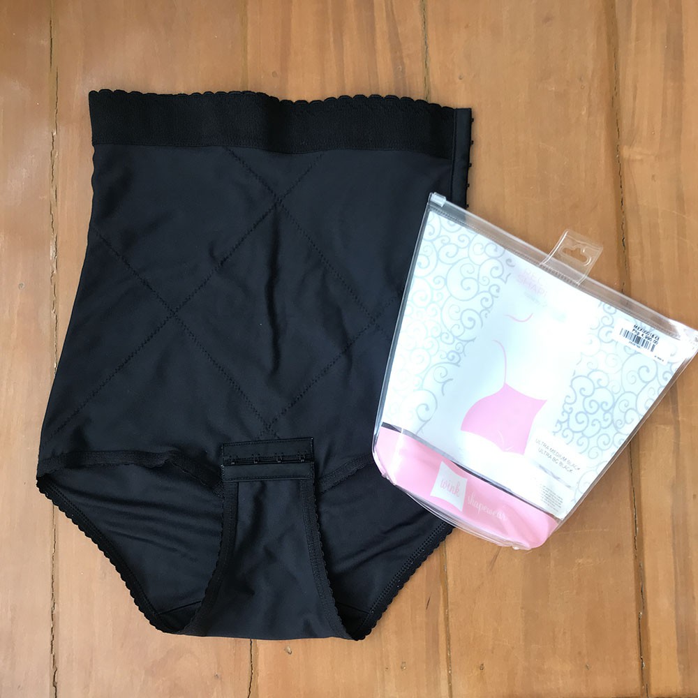 WINK Postpartum Ultra Bikini Binder Shaper Black Medium