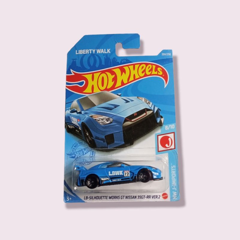 Hot Wheels Nissan LBWK 35-GT Blue | Shopee Philippines