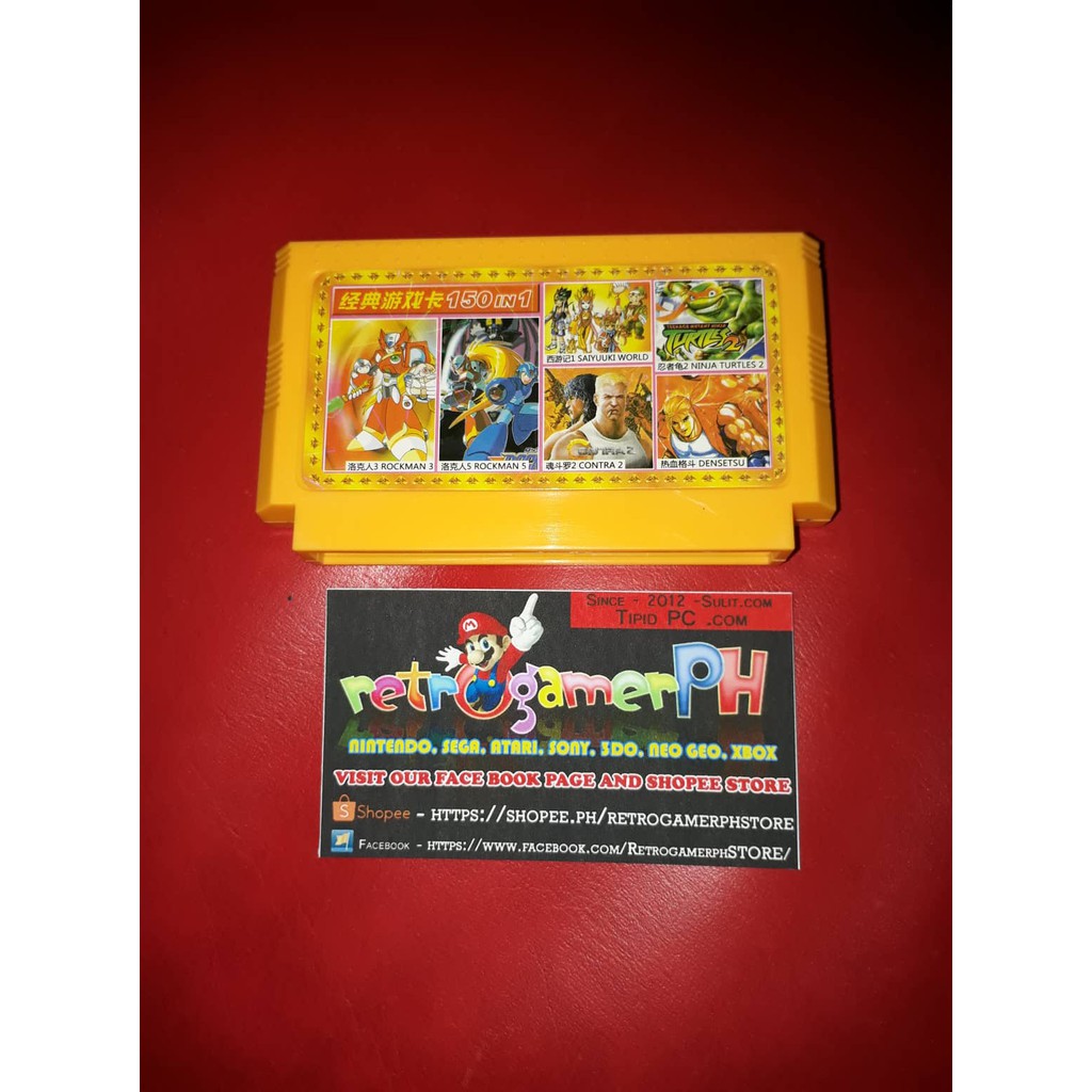 Family Computer 150 in 1 No Repeat All Games are Good | Shopee Philippines