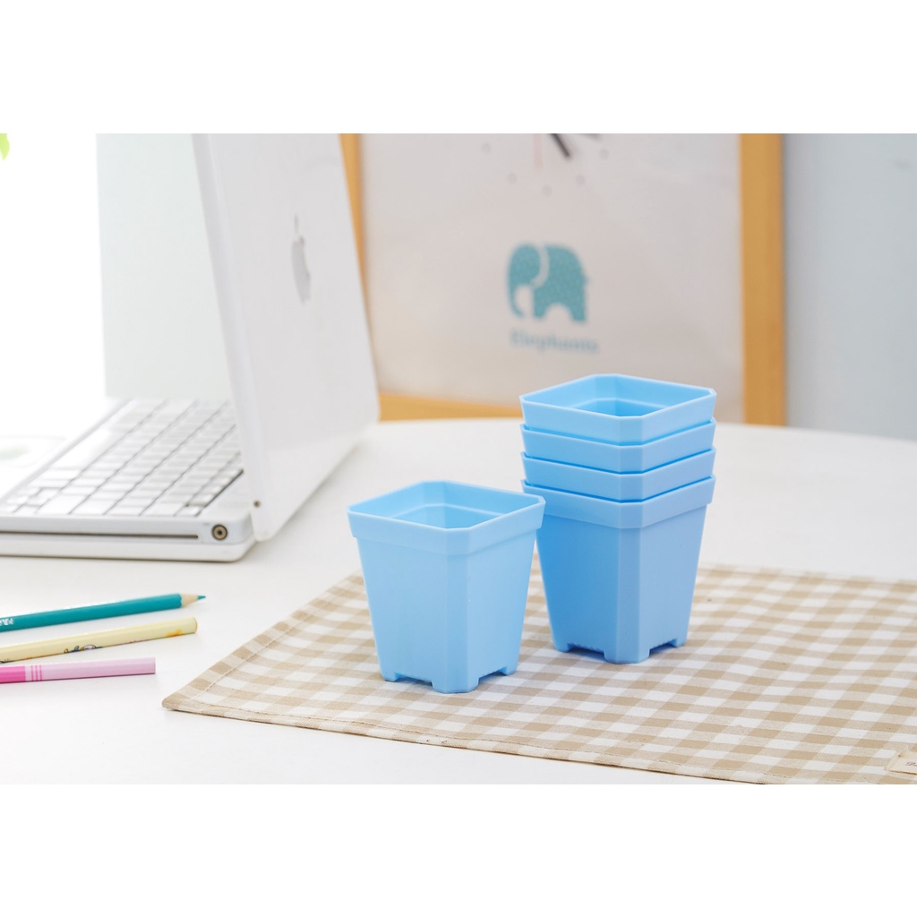 Mini Plastic Square pots for Carnivorous plants, Cactus and Succulents