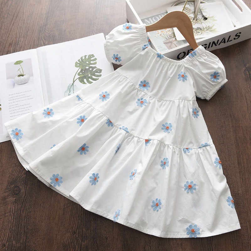 Bear Leader Girls' Summer Set – Solid Suspender T-Shirt Top & Floral Shorts, 2-Piece Kids Clothing Outfit