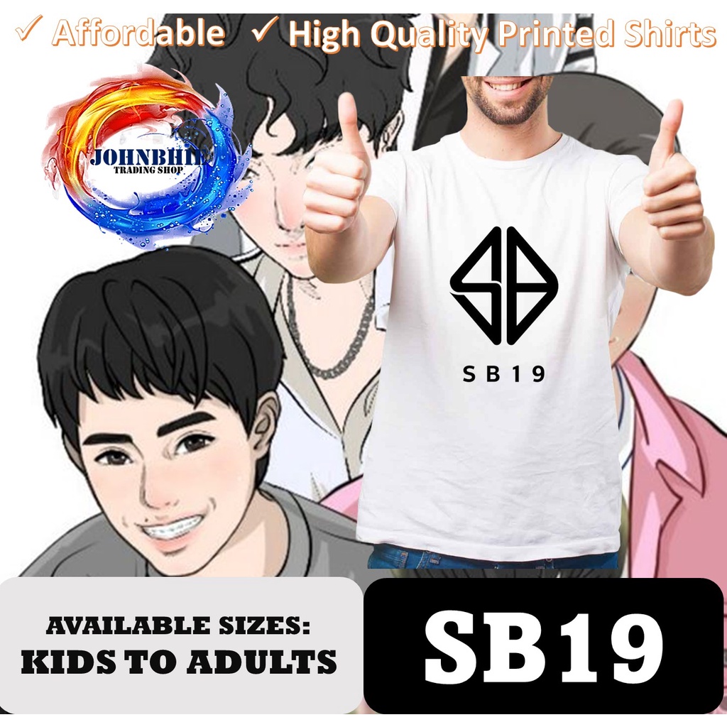JOHNBHIE | ♡SB19 SHIRTS ♡Trendy Graphic Tees ♡PPOP MAHALIMA A'TIN ...