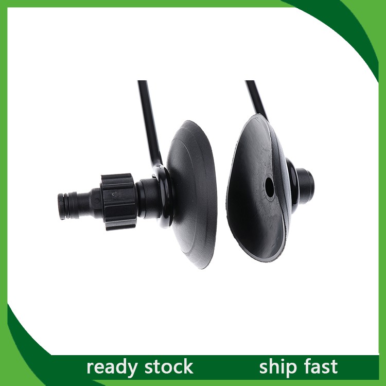 Large Rectangular Outboard Motor Water Flusher Ear Muff Boat/Marine