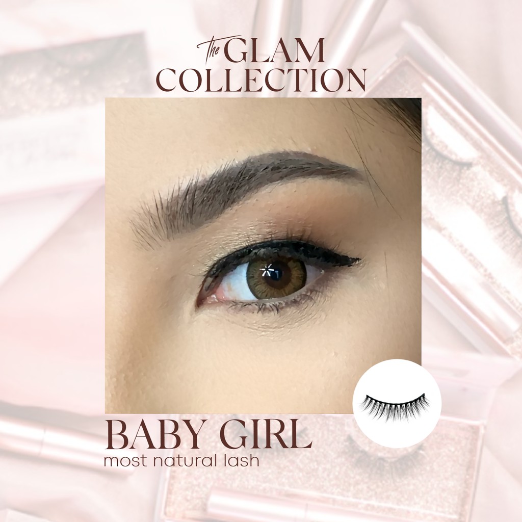 BABY GIRL Magnetic Lashes & Liner Set by PerfectLash | Shopee