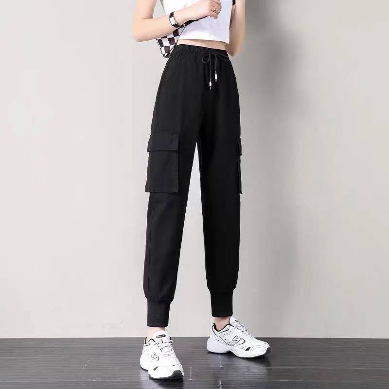 Jogger pants with side pocket sale