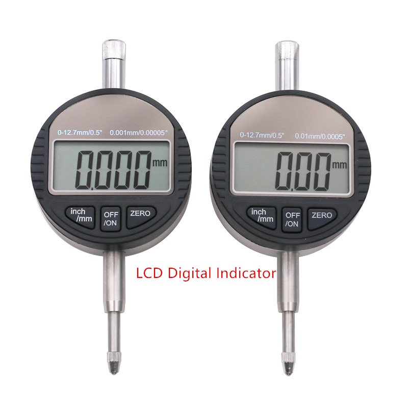 1pcs LCD high-precision electronic digital indicator 0-12.7mm 0-25.4mm ...