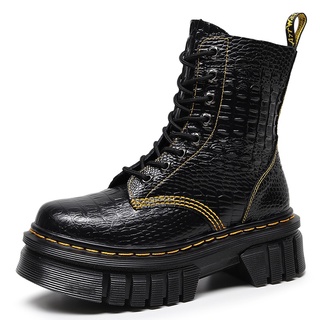 Dr. Martens Jadon 8-hole Wheel Bottom Crocodile Pattern